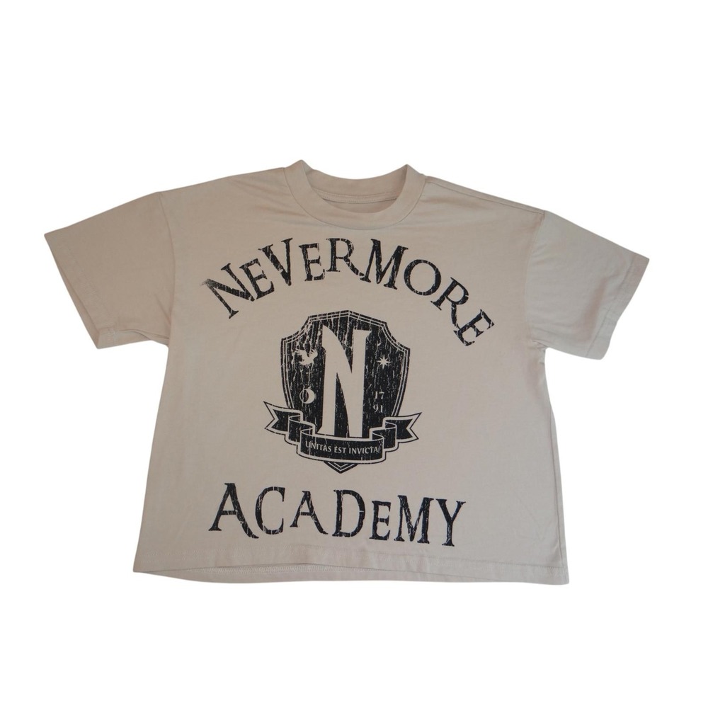 Nevermore Academy Cropped T-Shirt from Wednesday‎ Series - XS